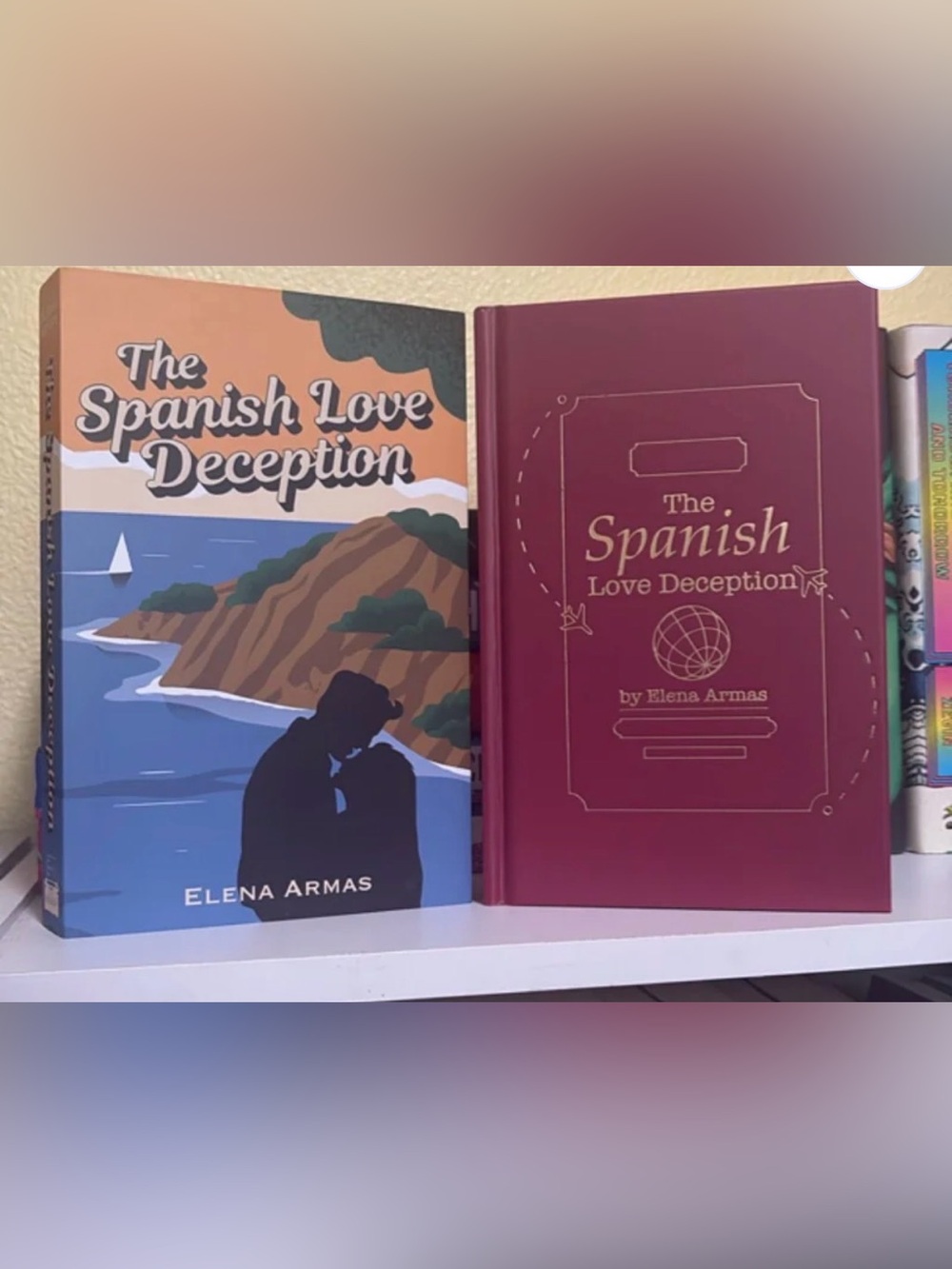 Bookish Box edition of The Spanish Love Deception by Elana Armas